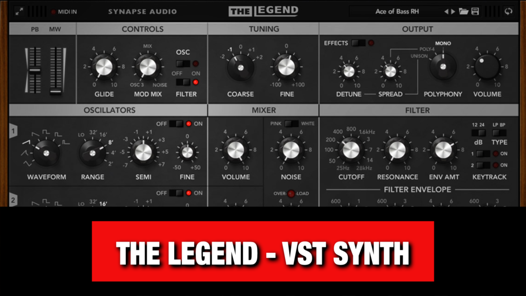 Analog VST Synth - The Legend