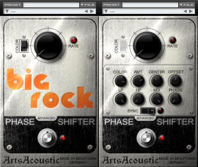 Phaser VST Plugin - Big Rock