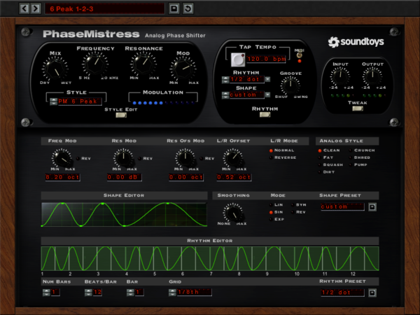 Phaser VST Plugin - PhaseMistress