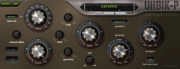 Phaser VST Plugin - Uhbik-P