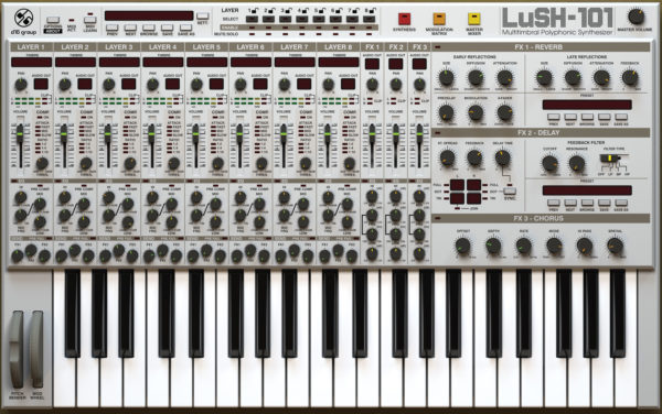 LUSH-101 Synth VST Plugin