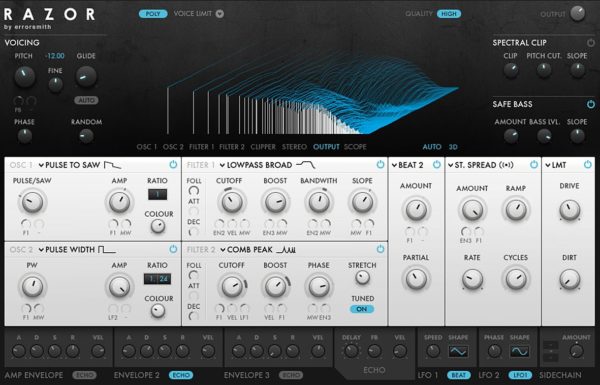 Razor Synth VST Plugin