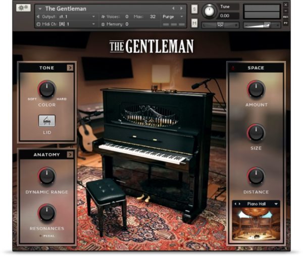 The Gentleman Piano VST