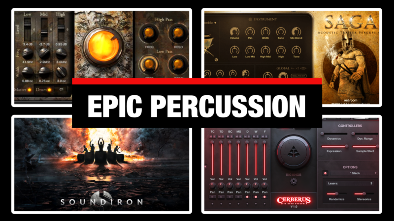 Best Epic Percussion VST Libraries