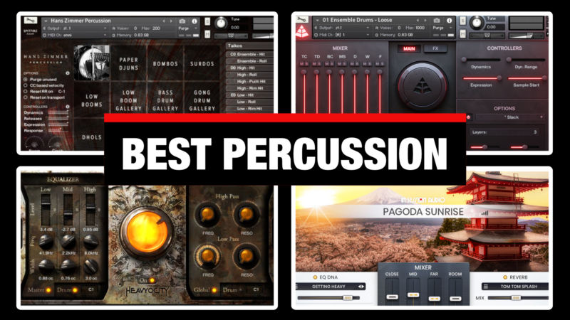 Best Orchestral Percussion VST Libraries