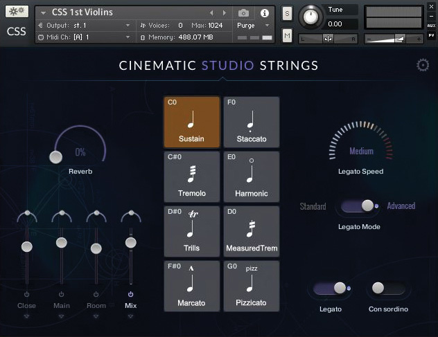 Cinematic Studio Strings