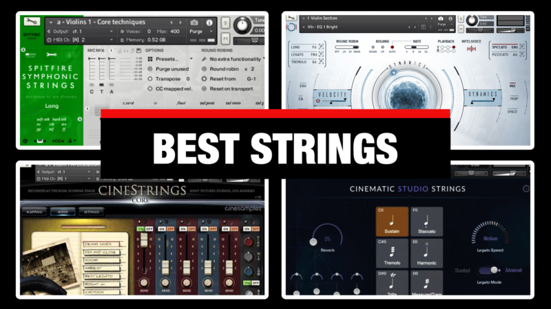 Best Orchestral Strings VST Libraries