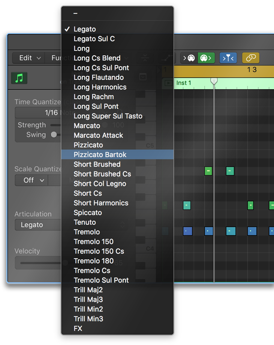 Art Conductor Key Switch Names