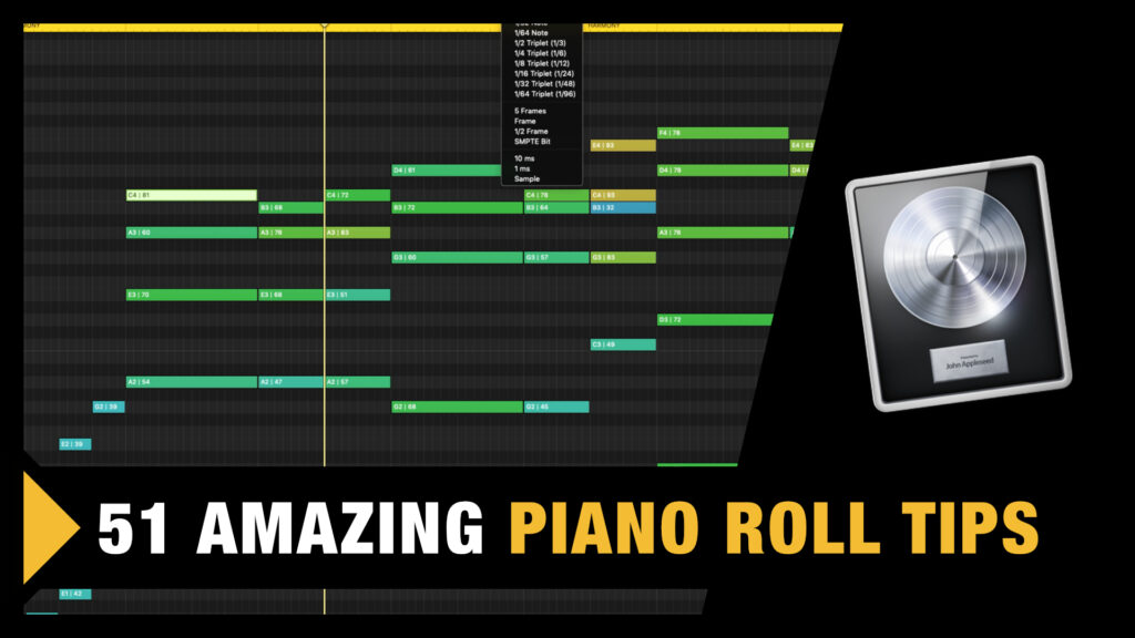 51 AMAZING Piano Roll Tips in Logic Pro X