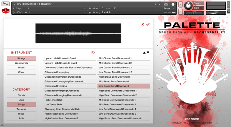 Palette Orchestral FX