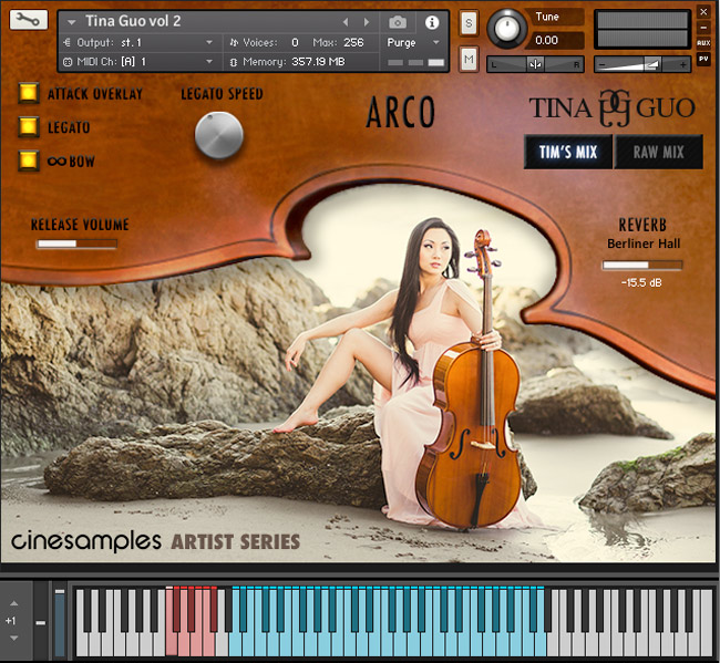 Cinesamples Sample Library - Tina Guo