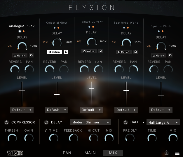 Elysion - Mixer