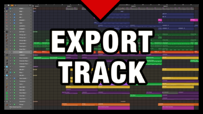 Export Track in Logic Pro X