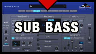 How to Sound Design - Sub Bass Sound