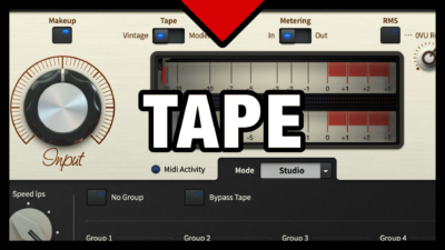 Tape Saturation VST Plugin (Satin)