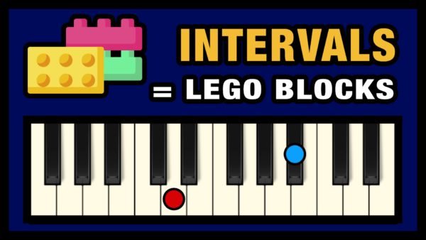 Music Intervals are like Building Blocks