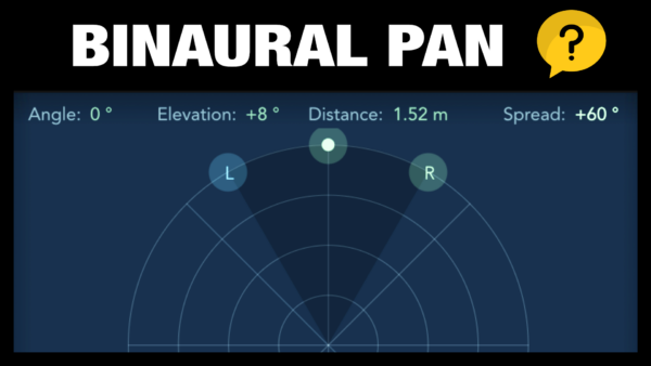 Binaural Panning in Logic Pro