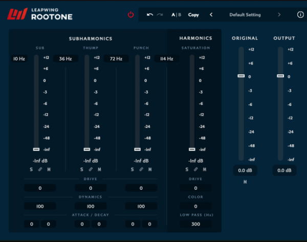 Rootone - Subharmonic VST Plugin