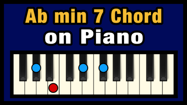 Abmin7 Piano Chord
