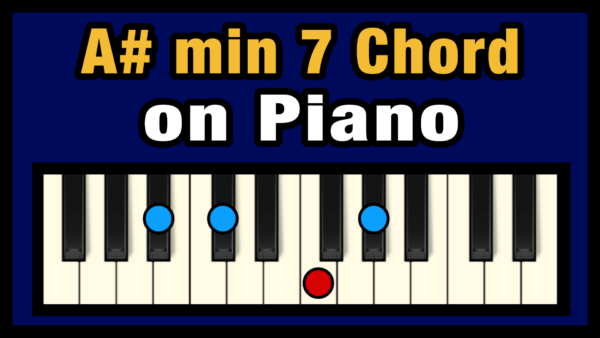 A#min7 Piano Chord