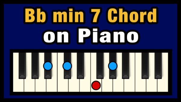 Bbmin7 Piano Chord
