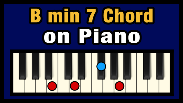Bmin7 Piano Chord