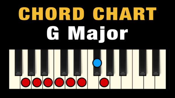 g major scale piano