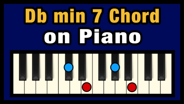Dbmin7 Piano Chord