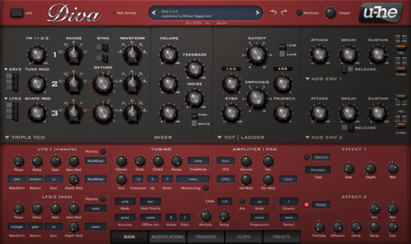 Diva - VST Synth Plugin