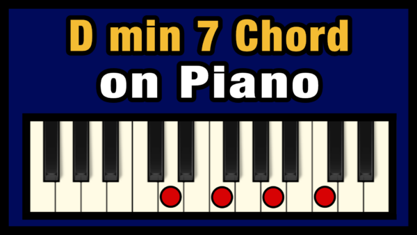 Dmin7 Piano Chord