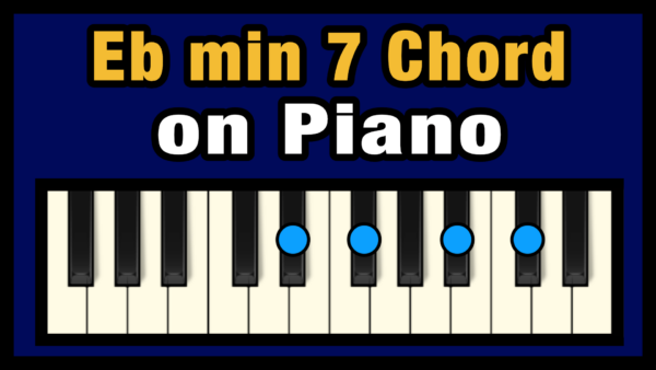 Ebmin7 Piano Chord