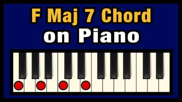 Fmaj7 Piano Chord
