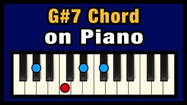 G#7 Piano Chord