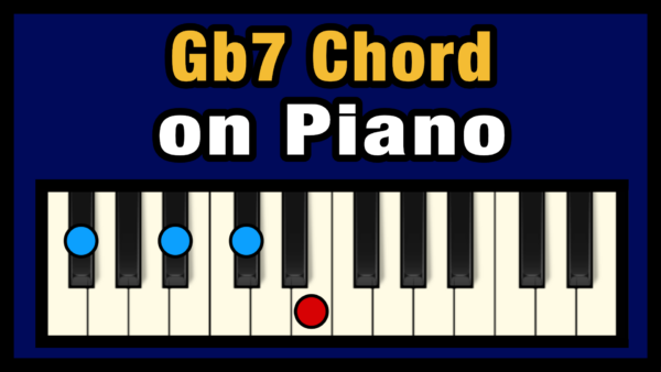 Gb7 Piano Chord