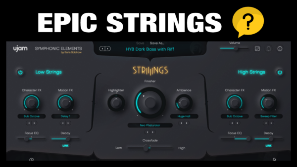 Ujam STRIIIINGS - Epic Orchestral Strings