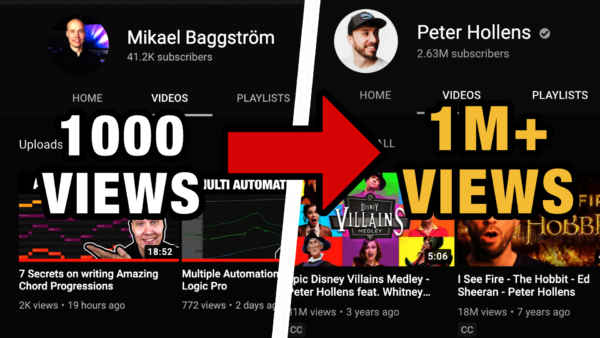 How to build a HUGE YouTube Channel as a Music Artist