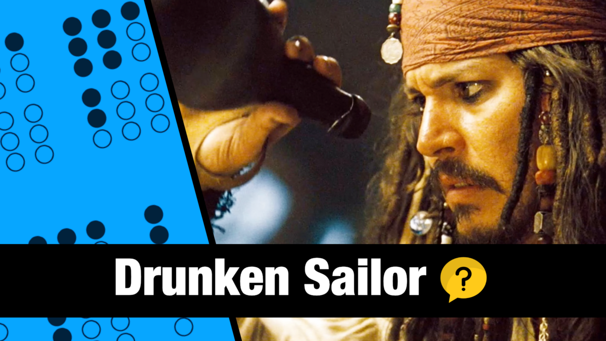 Drunken Sailor on Irish Tin Whistle