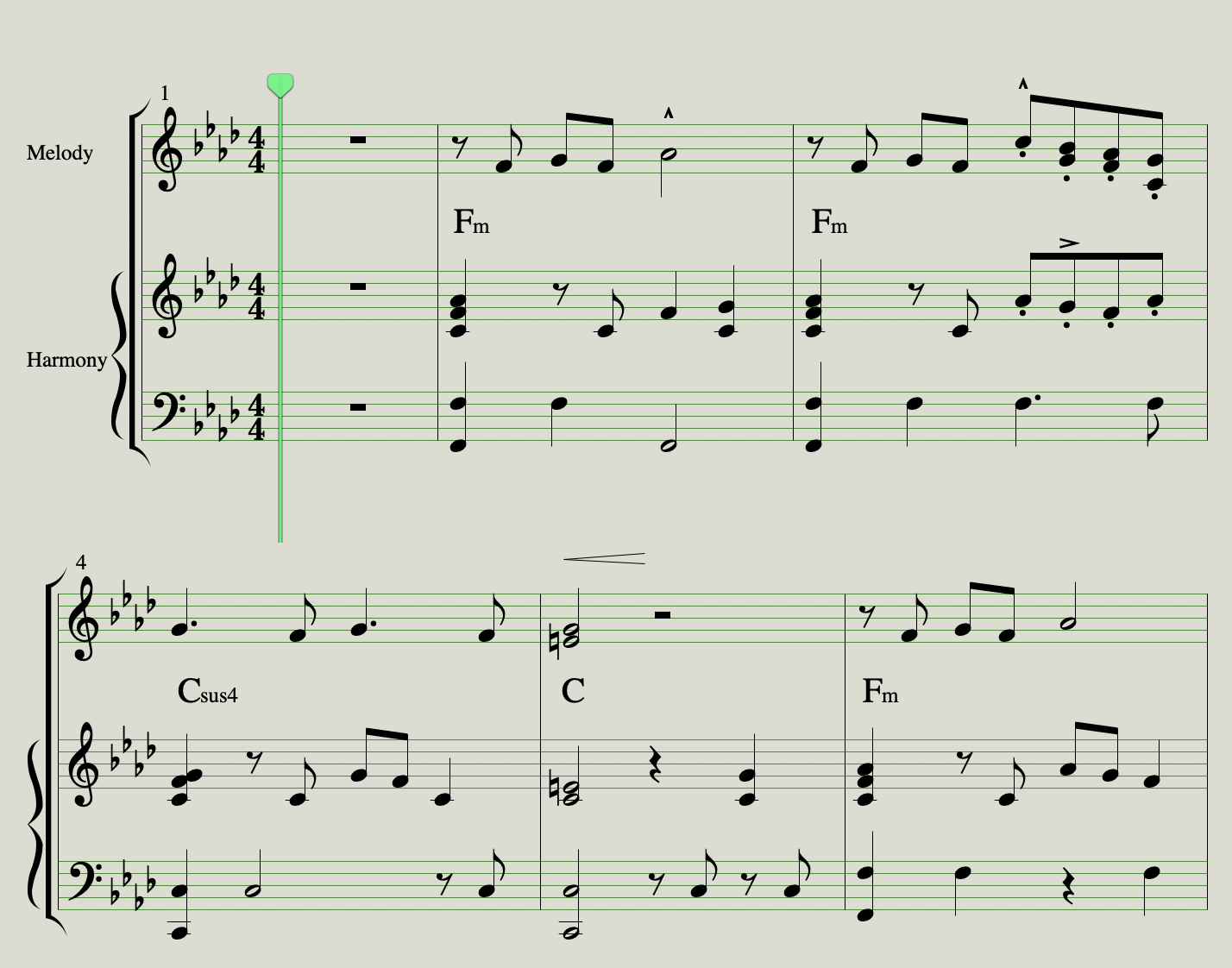 Lead Sheet - Detailed