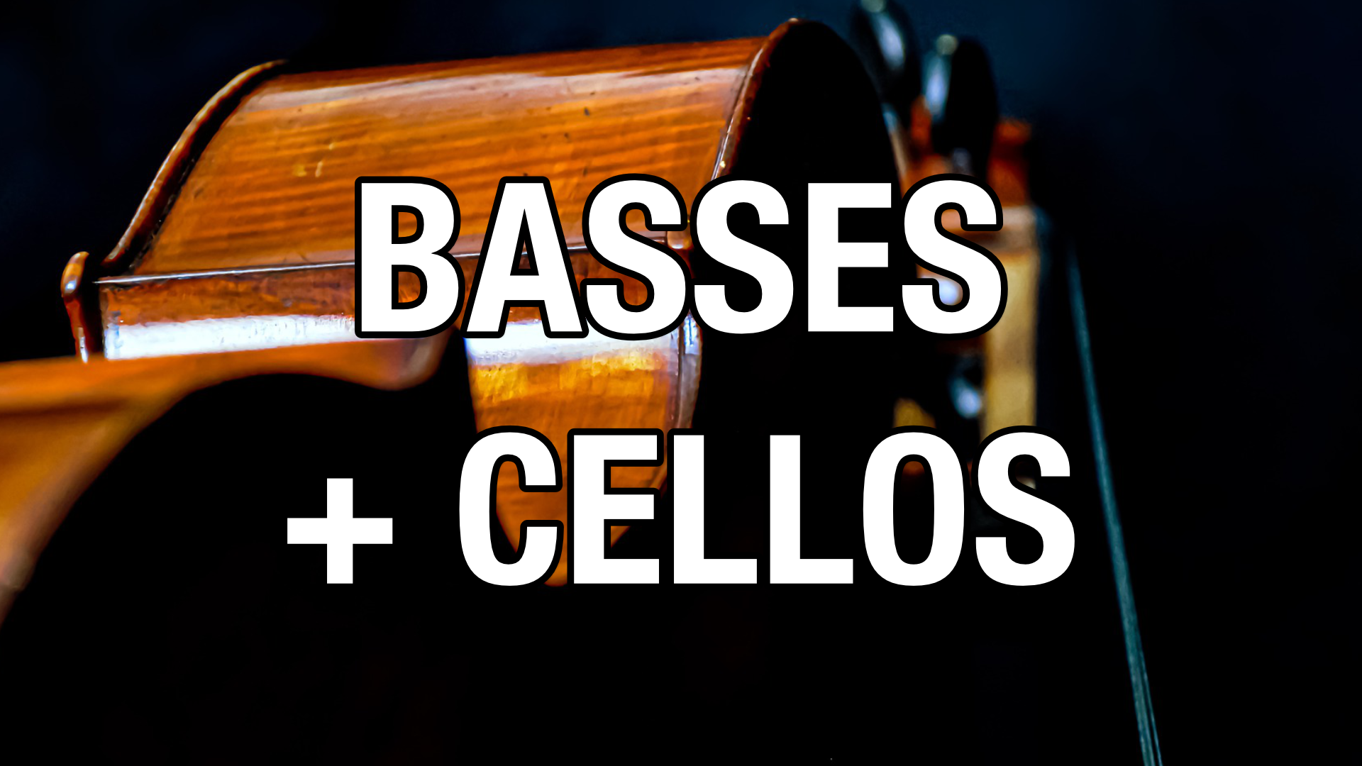 Basses and Cellos