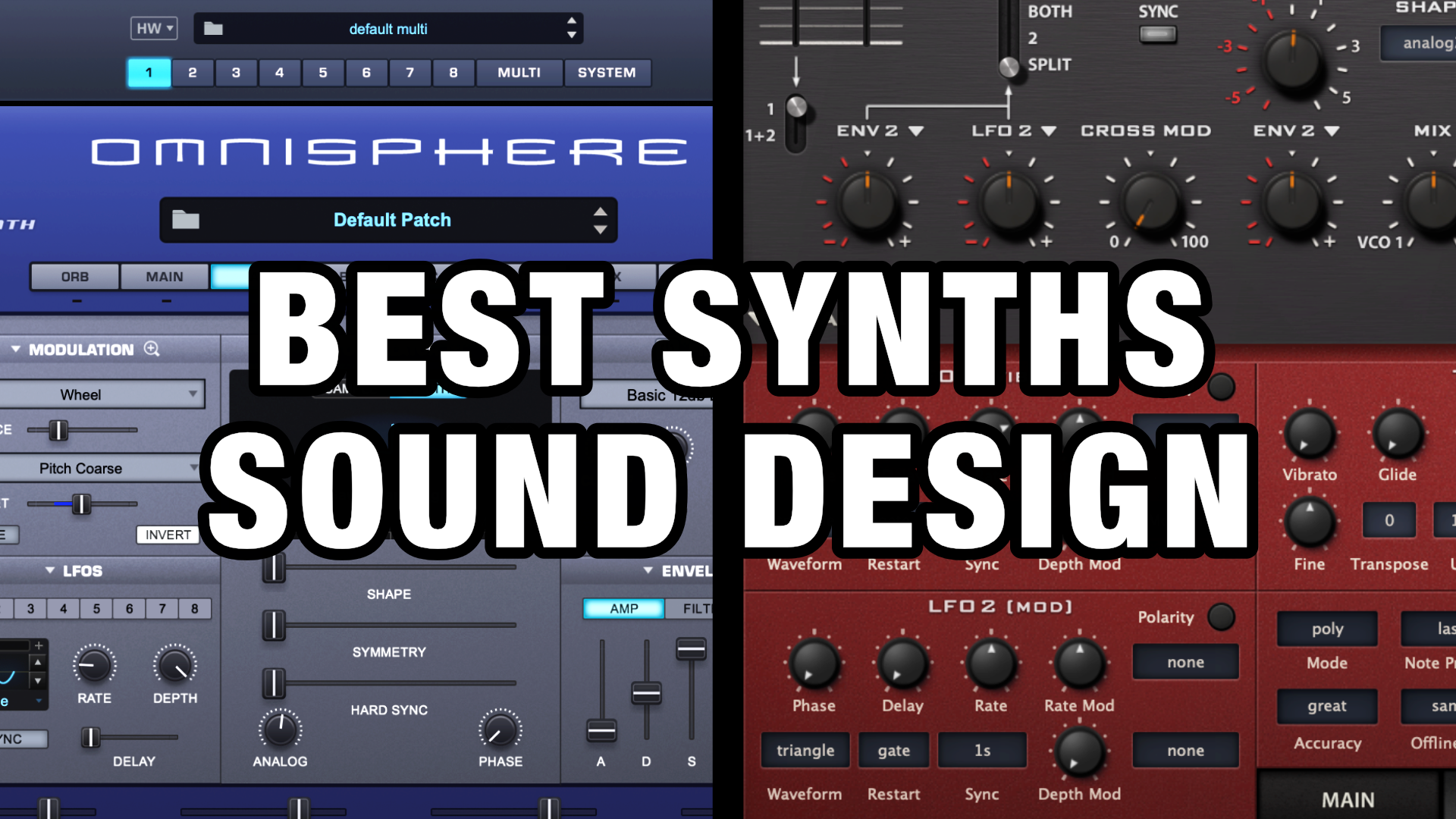 Best Synth Plugins for Sound Design