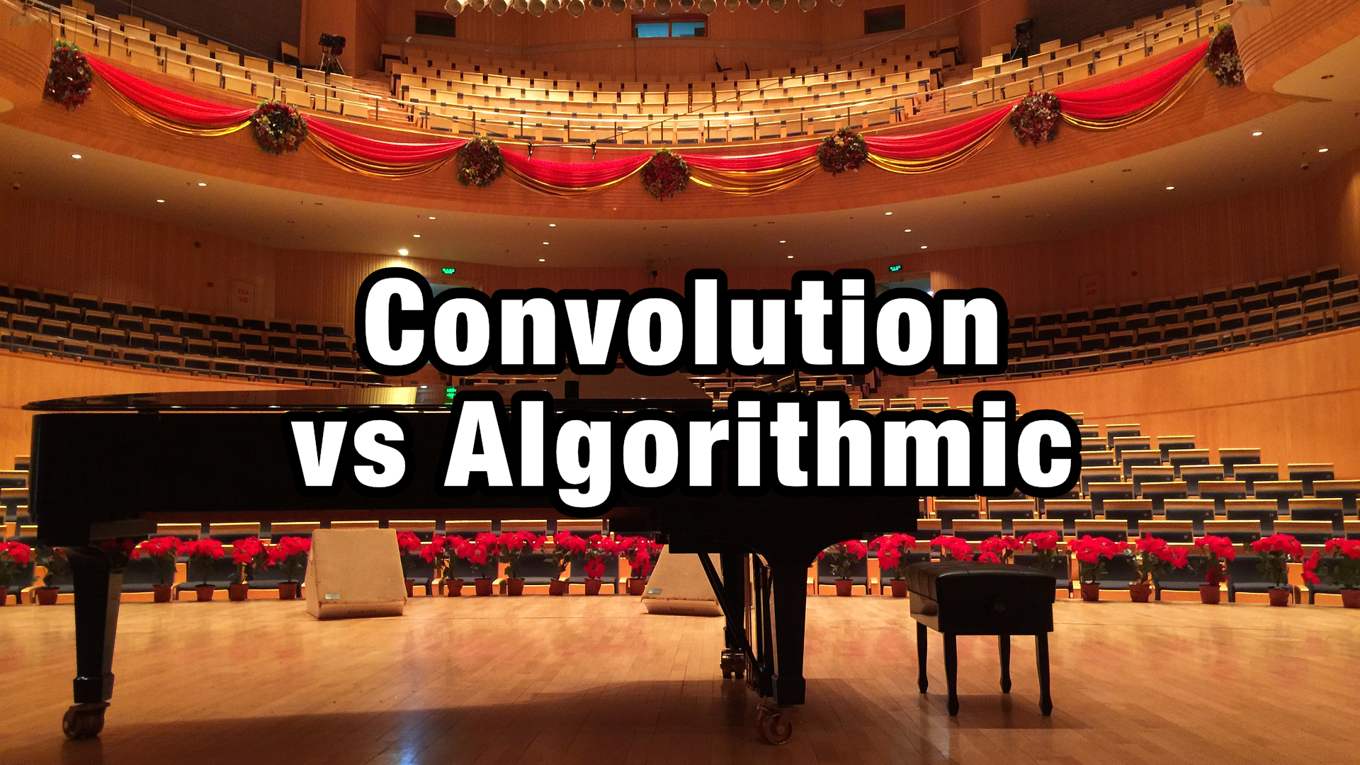 Convolution Reverb vs Algorithmic Reverb