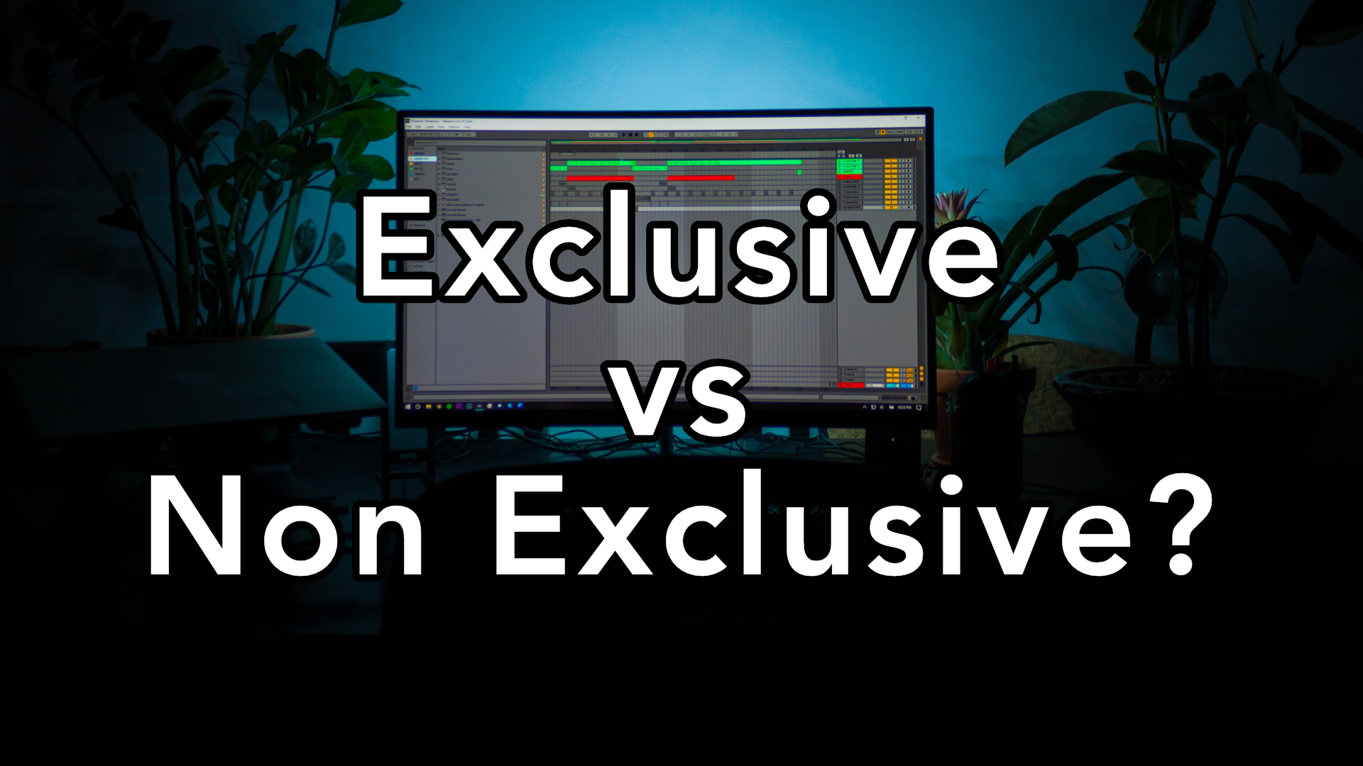 Exclusive vs Non Exclusive Music Licensing