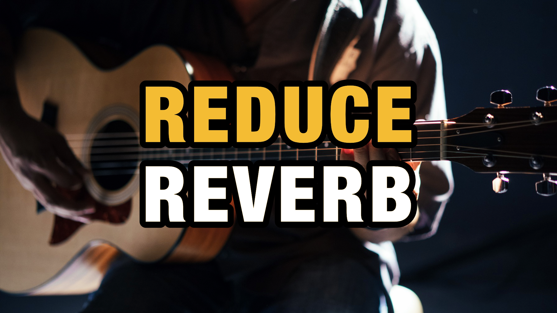 Reduce Reverb and Echo your a Home Studio