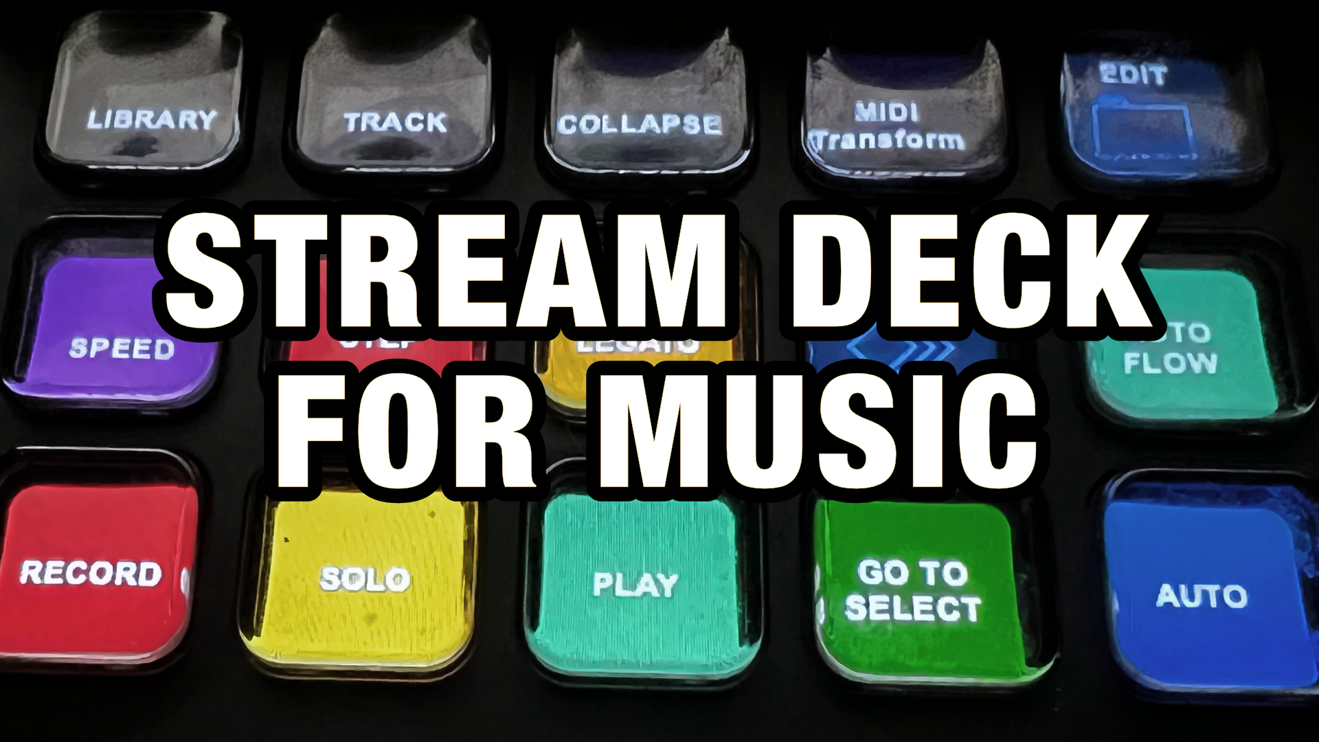Stream Deck for DAW Music Production
