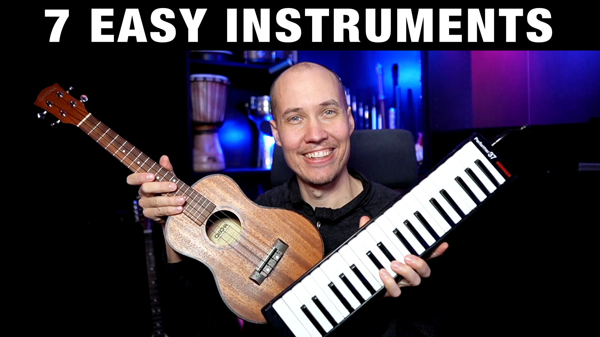 7 Easy Music Instruments for Beginners