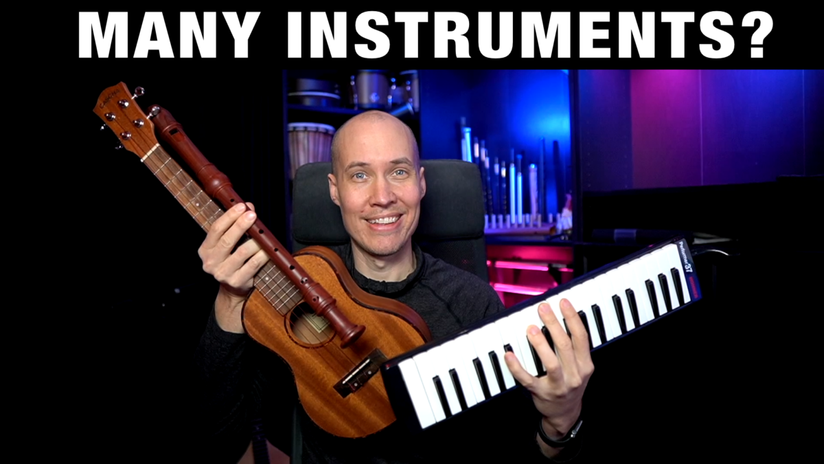 How to become a Multi Instrumentalist