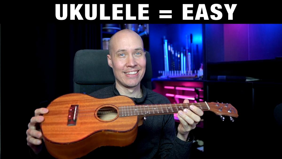 Ukulele is the Best instrument for Beginners