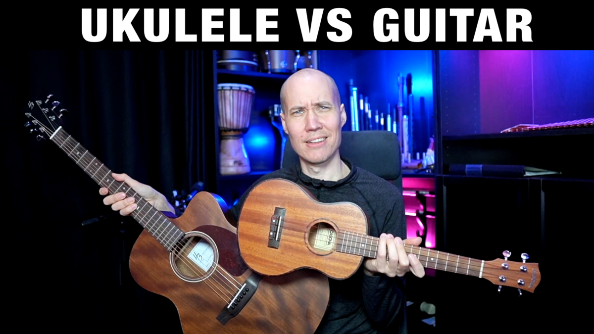 Ukulele vs Guitar - Which is Easier