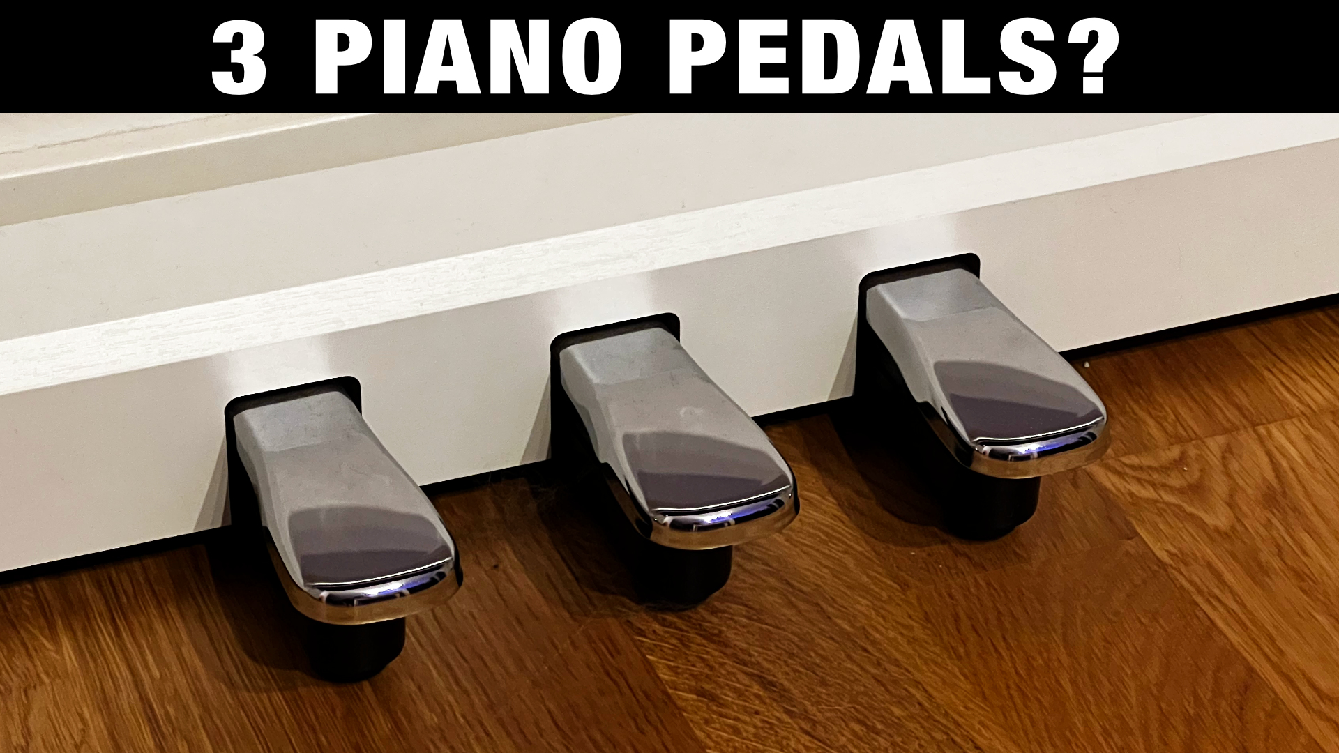 The 3 Piano Pedals Explained