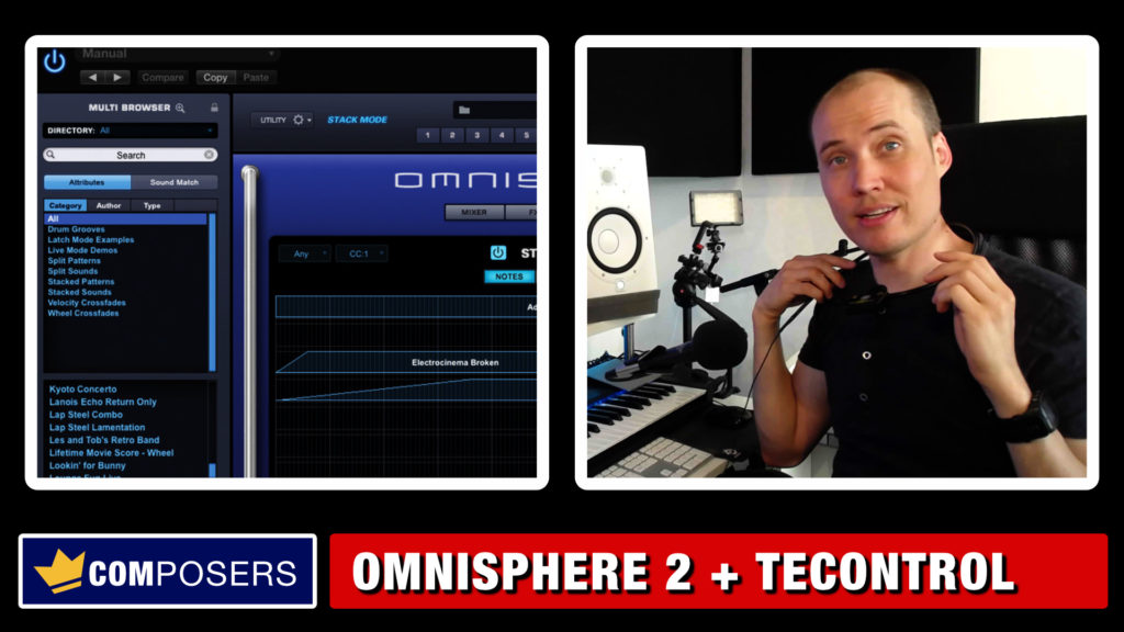 omnisphere instrument only playing midi channel 1